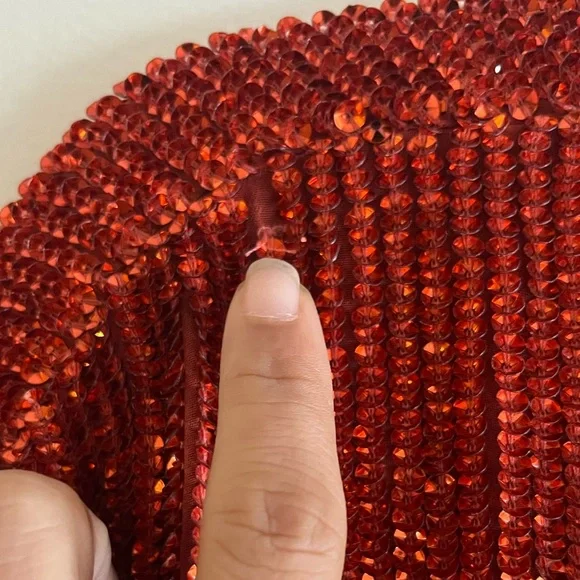 Retrofête Gabrielle Robe in Ruby Red - Picture 8 of 12